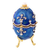 Faberge Ovo Azul Pascoa