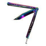 Faca Canivete Rainbow Fade