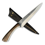 Faca Churrasco Aco Carbono