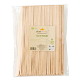 Faca Descartável Madeira Natural 16 Cm 50 Un  Festa Evento