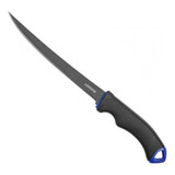 Faca Fileteira Marine Sports Fillet 32cm 7 5 Aço Inox Teflon Preto