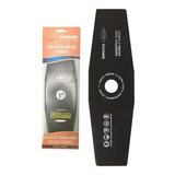 Faca Lâmina Roçadeira 2 Pontas 300mm Furo 1 Pol 25 3 Mm X 2mm