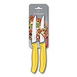 Faca P Pizza 2 Pcs Amarelo Em Blister