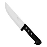 Faca Para Cozinha Nº6 Em Aço Inox Cabo De Plástico