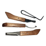 Faca Rinete Para Cascos  kit 4 Peças 