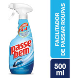 Facilitador Spray De Passar Roupas Passe Bem 4 Em 1 500ml