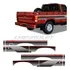 Faixa D20 Deluxe 1993 94 Adesivo Traseiro Chevrolet Cs Prata