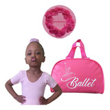 Faixa De Cabelo C Bolsinha Amo Ballet Bailarina Infantil K2