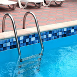 Faixa Decorativa Pastilhas Piscina