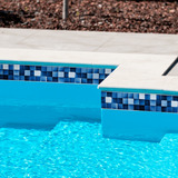 Faixa Decorativa Pastilhas Piscina