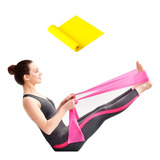 Faixa Elastica Fisioterapia Yoga Pilates Leve Tipo Theraband