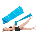 Faixa Elástica Flexível Pilates Yoga Ortopedia Físico Azul