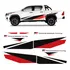Faixa Hilux Gr Toyota Gazoo Racing 2018 2019 Adesivo Lateral