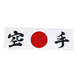 Faixa Japonesa Hachimaki Para Sushiman Branca   Karate