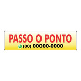 Faixa Placa Passo O