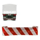 Faixa Refletiva Avery Parachoque Caminhão Carreta Padrão 2 40m Cor Vermelho Listrado