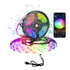 Faixa Rgb De 16 Milhões De Cores Com Controlador Bluetooth E Controle Remoto Ir 5 M De Comprimento Genérica 5050
