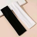 Faixas Esportivas De Cabelo  Multicor  Alta Elasticidade  Respiravel E Antiderrapante  Conjunto Com 2 Unidades