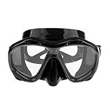 Fancyes Máscara Para Mergulho Com Snorkel E Mergulho Com Cilindro E óculos De Proteção Com Lentes De Vidro Temperado
