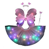 Fantasia Borboleta Infantil Asa