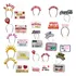 Fantasia Carnaval Adulta Casal Bloco Kit Tiara + Plaquinha