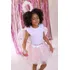 Fantasia Carnaval Infantil Anjo Saia Tutu Blusa Asa Tiara