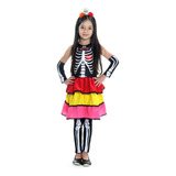 Fantasia Caveira Mexicana 
