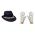 Fantasia Chapeu E Luva Michael Jackson Festas Halloween