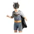 Fantasia De Carnaval Infantil Batman Macacão Capa E Máscara