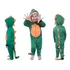 Fantasia Dinossauro Infantil Menino Luxo Longo Verde
