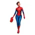 Fantasia Feminina Miles Morales Mulher Homem Aranha Traje