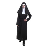 Fantasia Freira Halloween Adulta