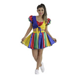 Fantasia Frevo Feminino Adulto