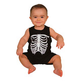 Fantasia Halloween Esqueleto Bebe