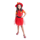 Fantasia Infantil Bombeira Menina