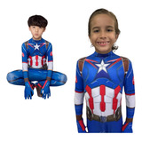 Fantasia Infantil Capitao America