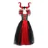 Fantasia Infantil De Halloween Vestido De Rainha Adormecida