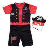 Fantasia Infantil Estampada Pirata