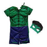 Fantasia Infantil Hulk Herois