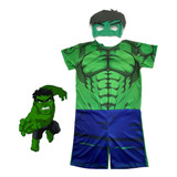 Fantasia Infantil Hulk Super