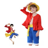 Fantasia Infantil Luffy Pirata