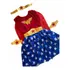Fantasia Infantil Menina Personagens Heroína Aniversario
