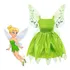 Fantasia Infantil Menina Vestido E Asas Sininho Carnaval