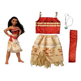 Fantasia Infantil Moana Com