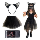 Fantasia Infantil Mulher Gato