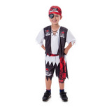 Fantasia Infantil Pirata kit