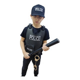 Fantasia Infantil Policial Com