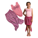 Fantasia Infantil Sereia Body
