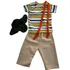 Fantasia Infantil Turma Do Chaves Kiko Chiquinha Premium