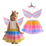 Fantasia Infantil Unicornio Asa